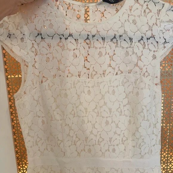 Likely Beautiful Cocktail Lace Dress, White, new with tags Size 2 - Picture 8 of 8